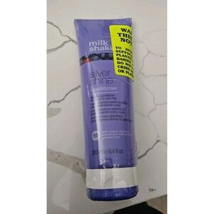 milk_shake Silver Shine Conditioner 8.4 oz Toner Blonde Gray White Purple Violet